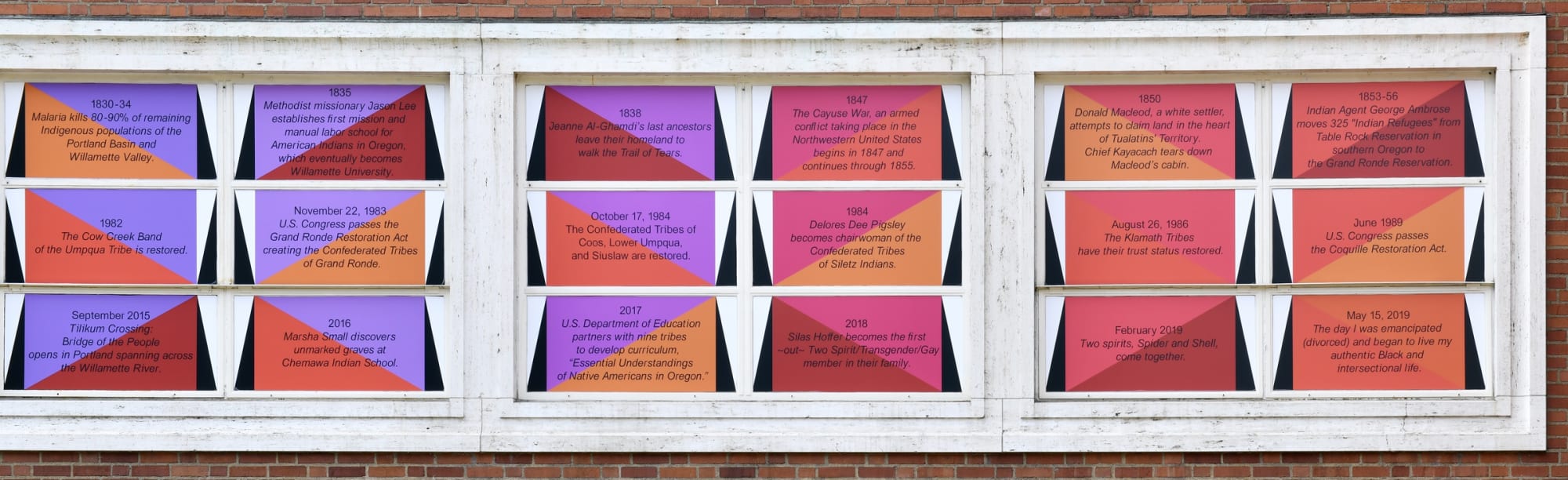 Jeffrey Gibson, They Come From Fire