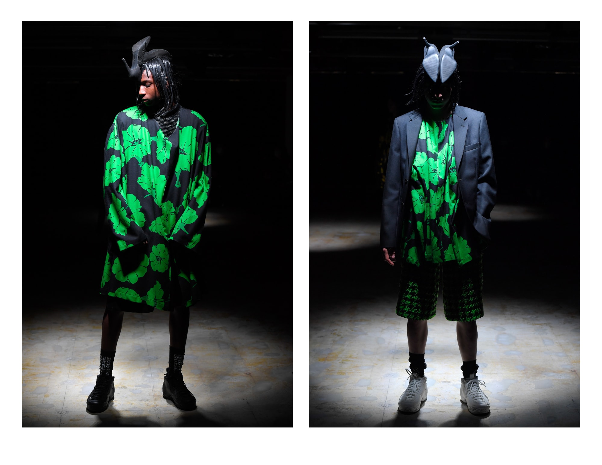 Images courtesy of Comme des Garçons and Willie Cole