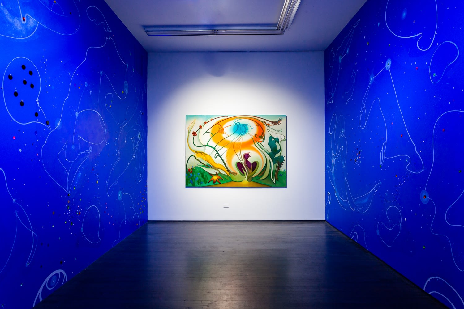 Inka Essenhigh, Uchronia (installation view), 2019, Kavi Gupta | Washington Blvd