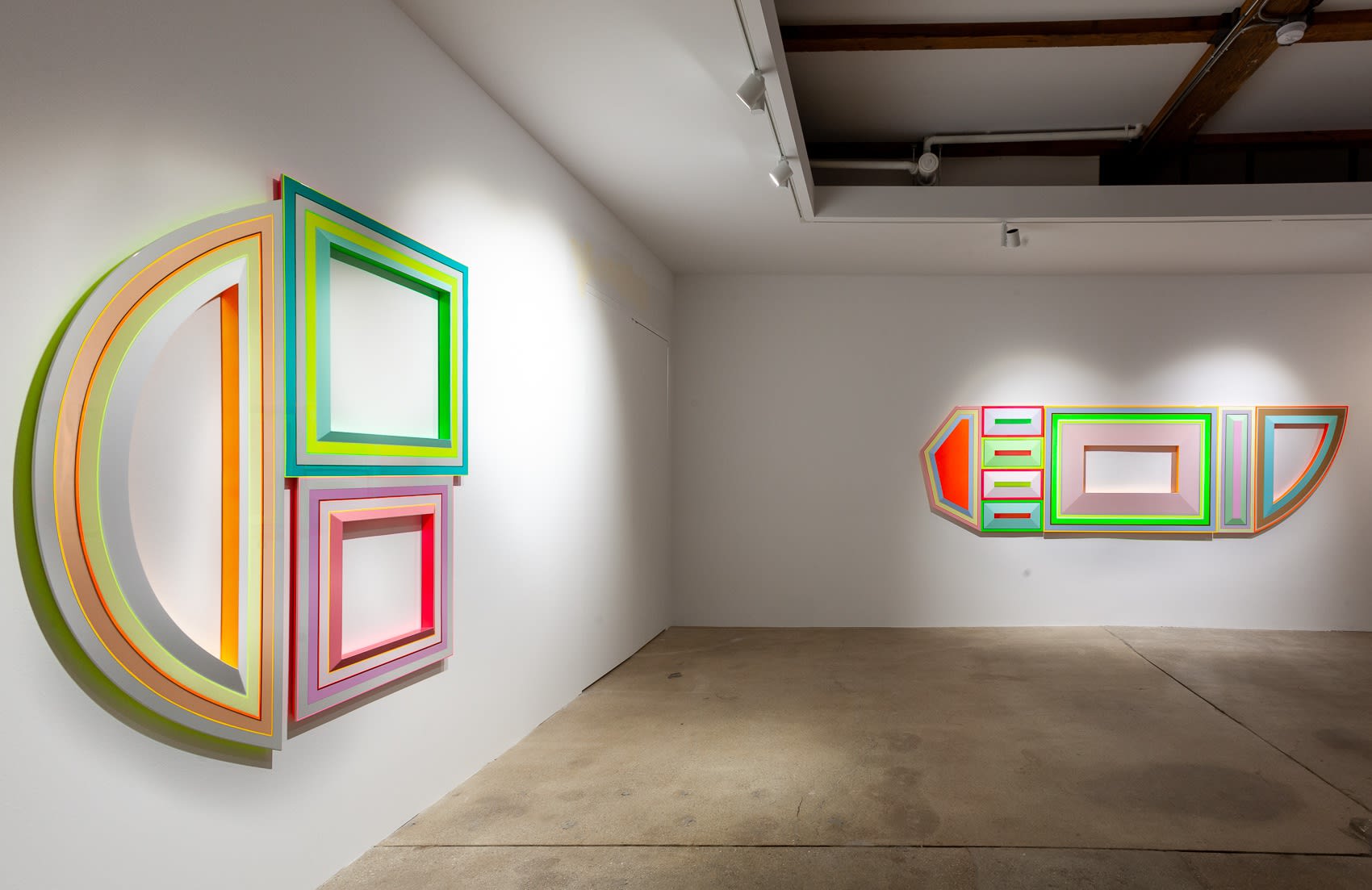 Beverly Fishman, FEELS LIKE LOVE, (Installation View) Kavi Gutpa | Washington Blvd.