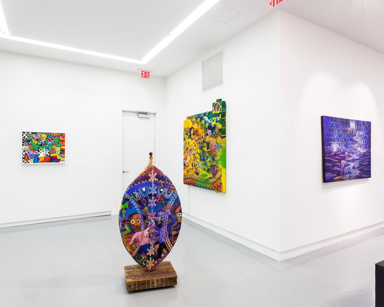 Installation View Africobra 50, Kavi Gupta, 2018