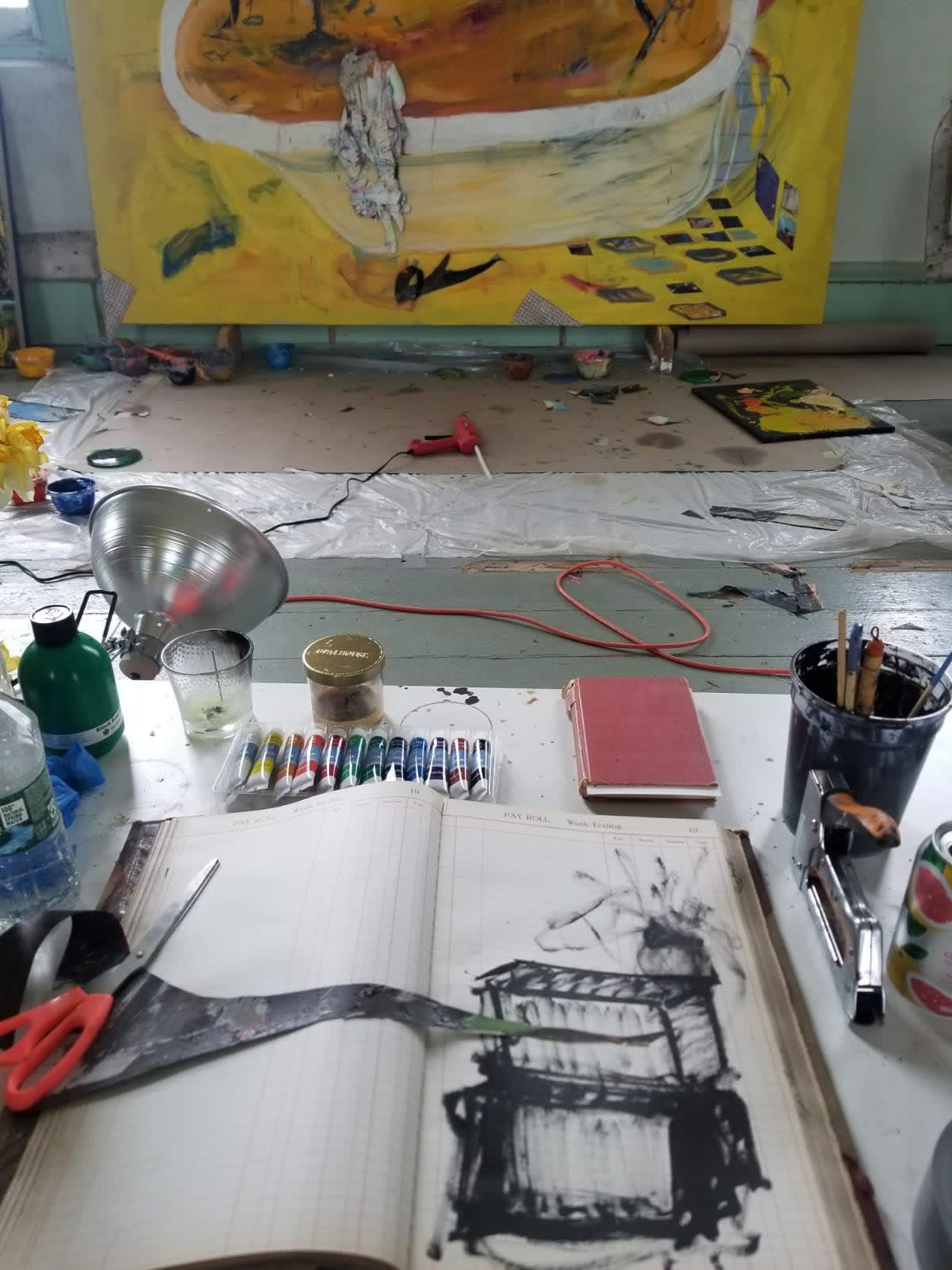 Angel Otero's Studio, Coursety of the artist.