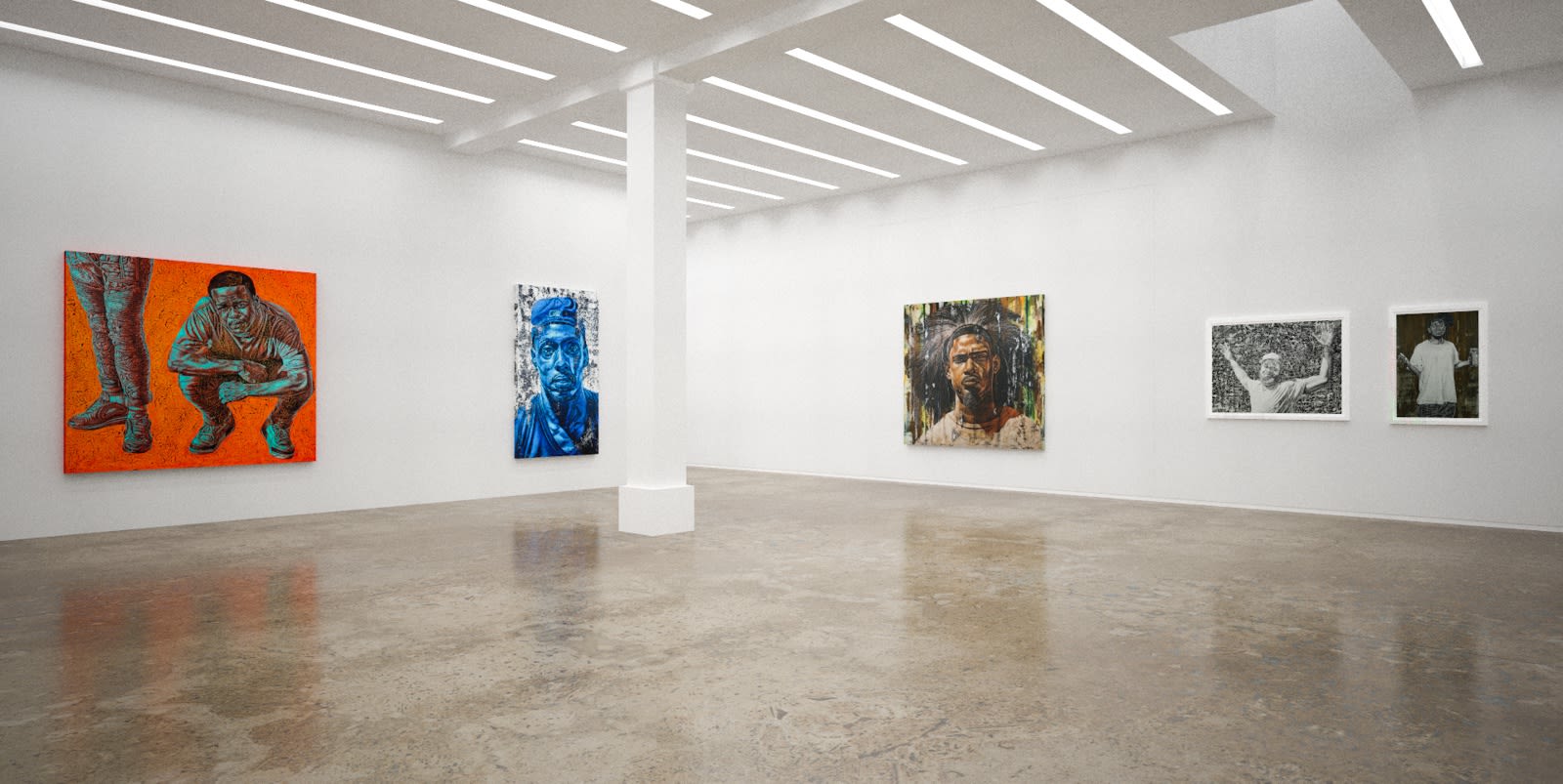 Alfred Conteh, Our Reality (virtual exhibition view), 2020