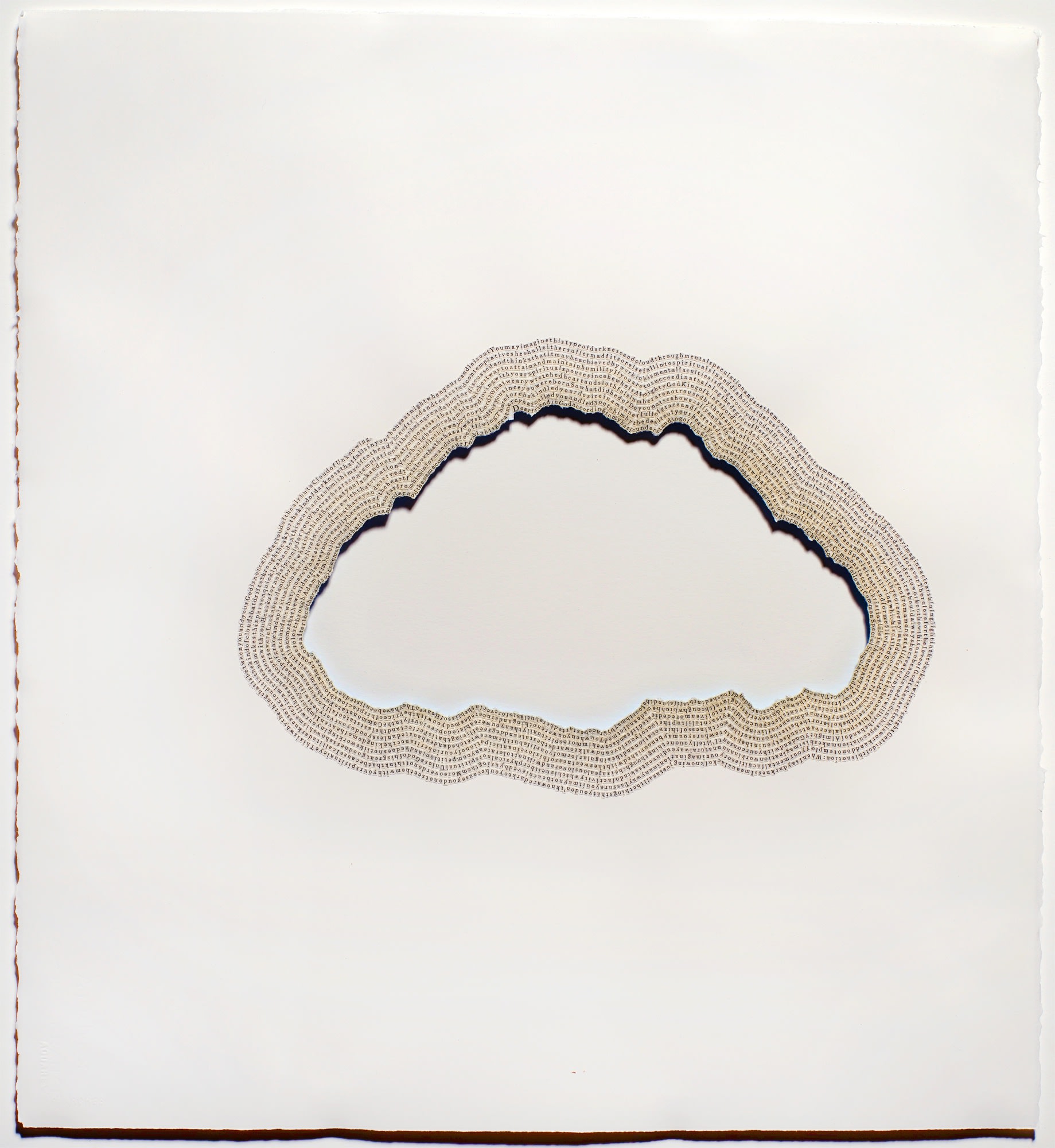 Meg Hitchcock The Cloud of Unknowing, 2015