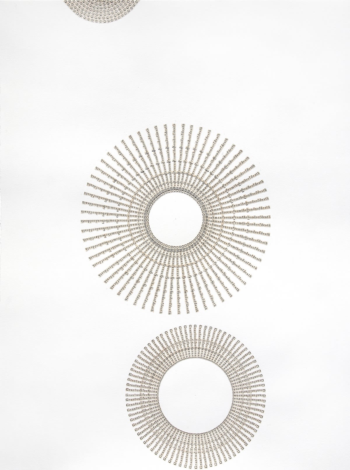 Meg Hitchcock Life Eternal, 2015