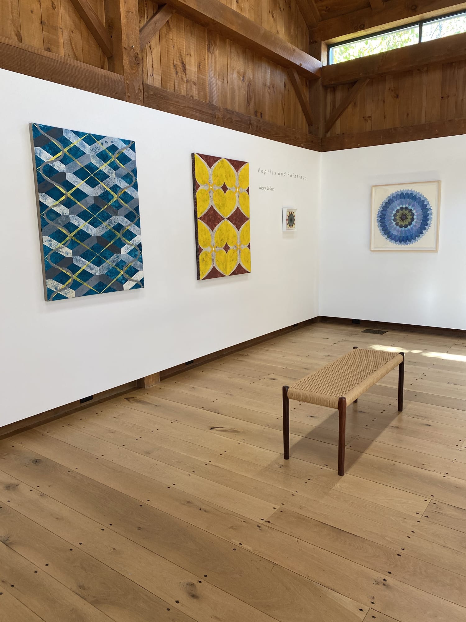 Poptics and Paintings: new work by Mary Judge