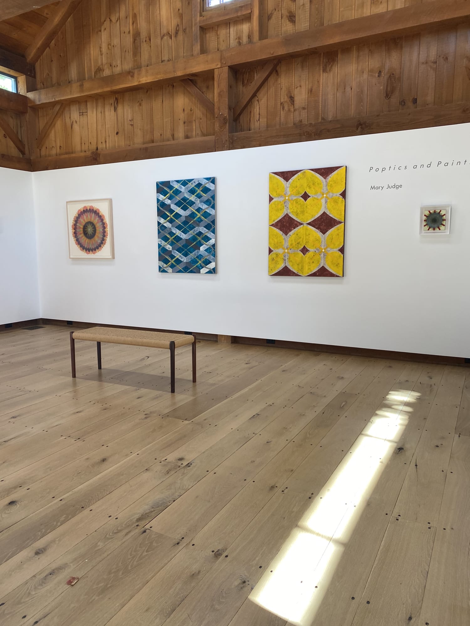 Poptics and Paintings: new work by Mary Judge