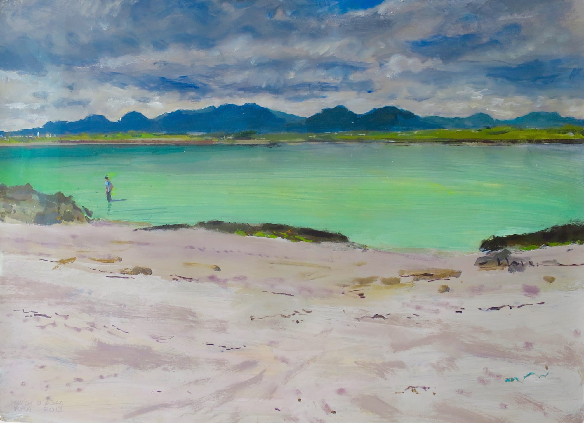 MICK O'DEA, SAND AND DUNES, 2014