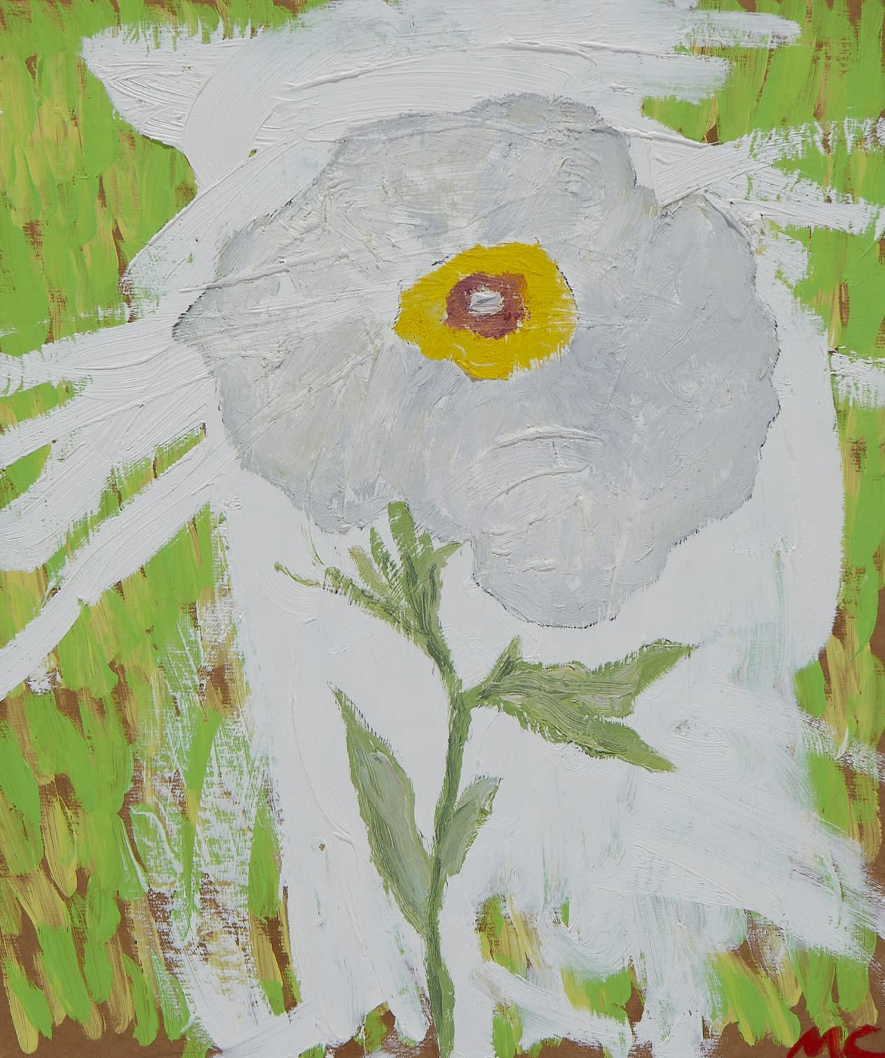 MICHAEL COLEMAN, WHITE POPPY, 2018