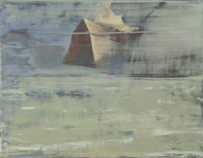 Deluge, oil on canvas, 35 x 46 cm