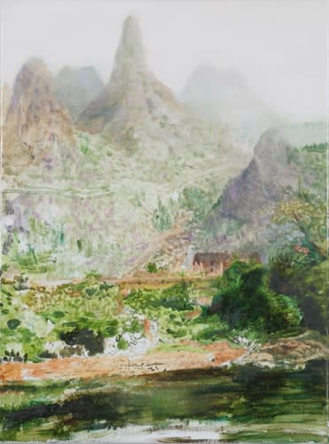 The Paths (from the Consideration series) oil on linen, 46 x 61 cm