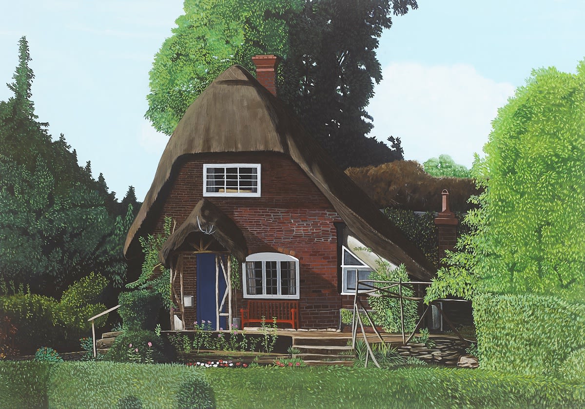 STEPHEN LOUGHMAN, COTTAGE AT CLIFTON HAMPDEN, AFTER MRS. CLIFFORD, SUTTON COURTENAY, 2016