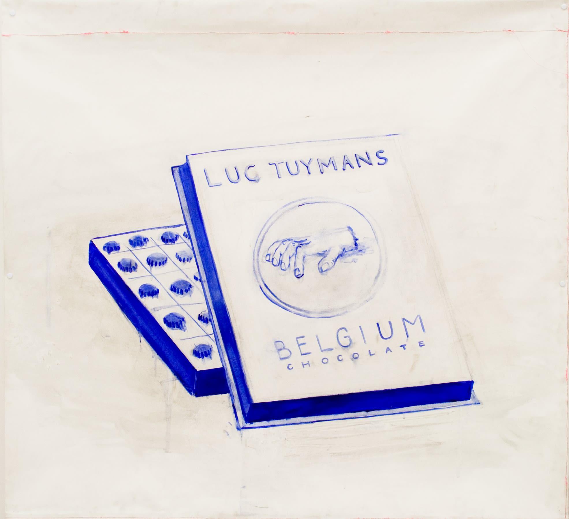 NEVAN LAHART, A PAINTING PAINTED WITH STOLEN FRANZ ACKERMANN PAINT, 2013