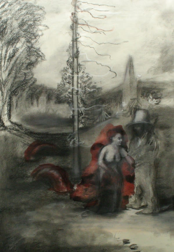 MARGARET CORCORAN, THE MAYPOLE, THE MERMAID AND THE HUNTER, 2012