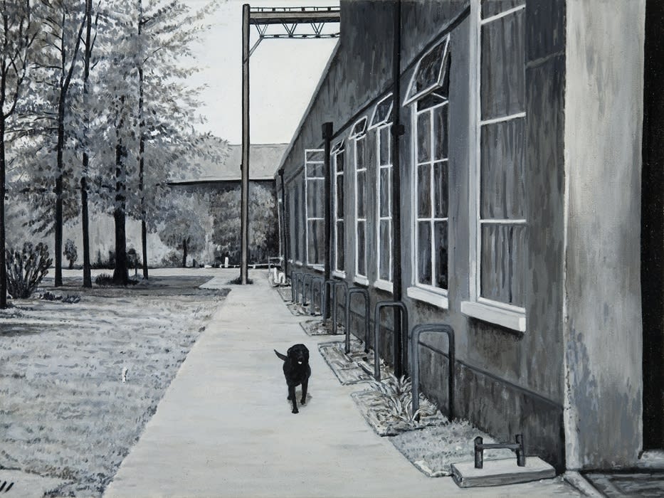STEPHEN LOUGHMAN, GIBSON'S DOG, 2009