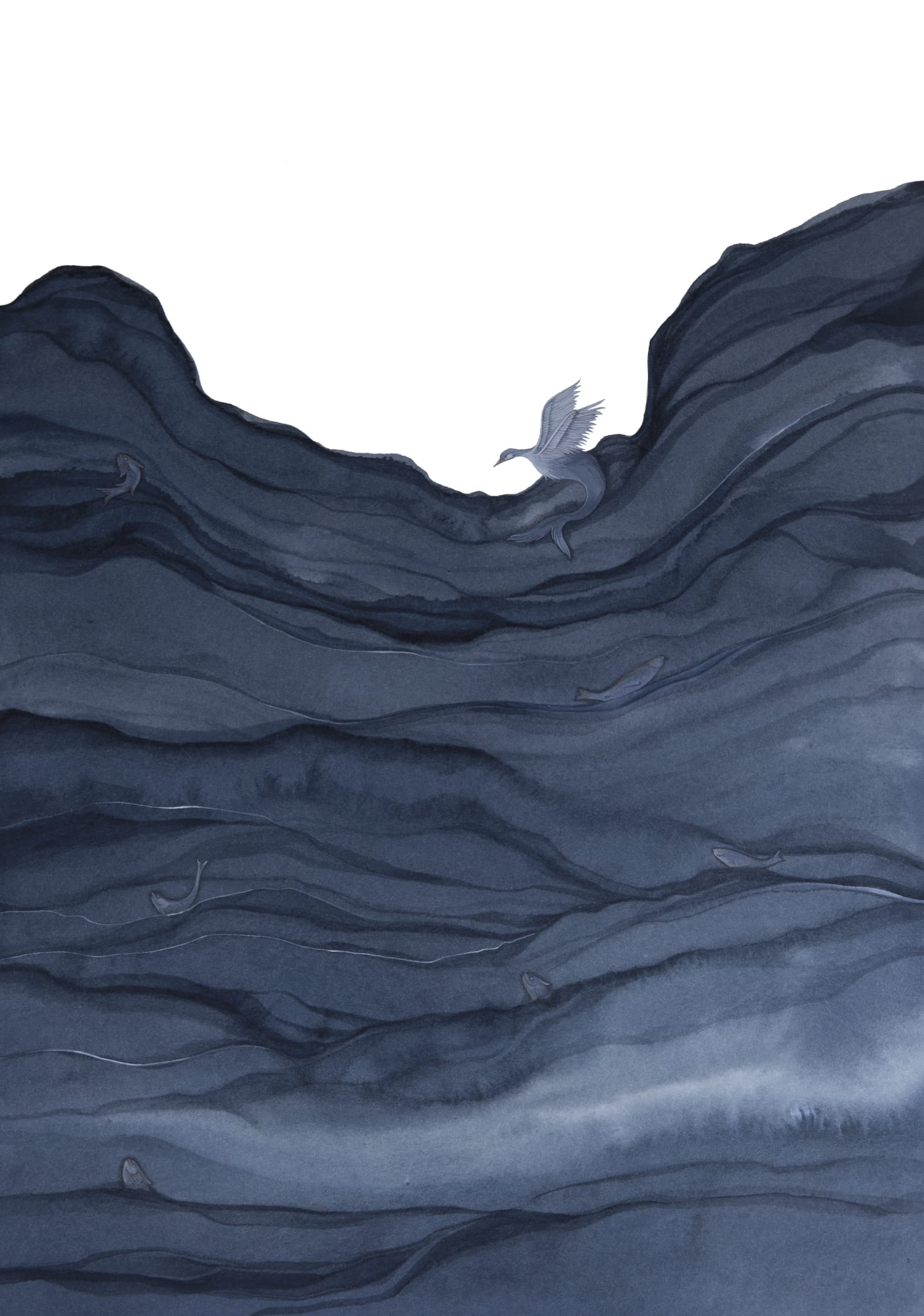 Portrait of a Fish That Could Not Swim, 2018