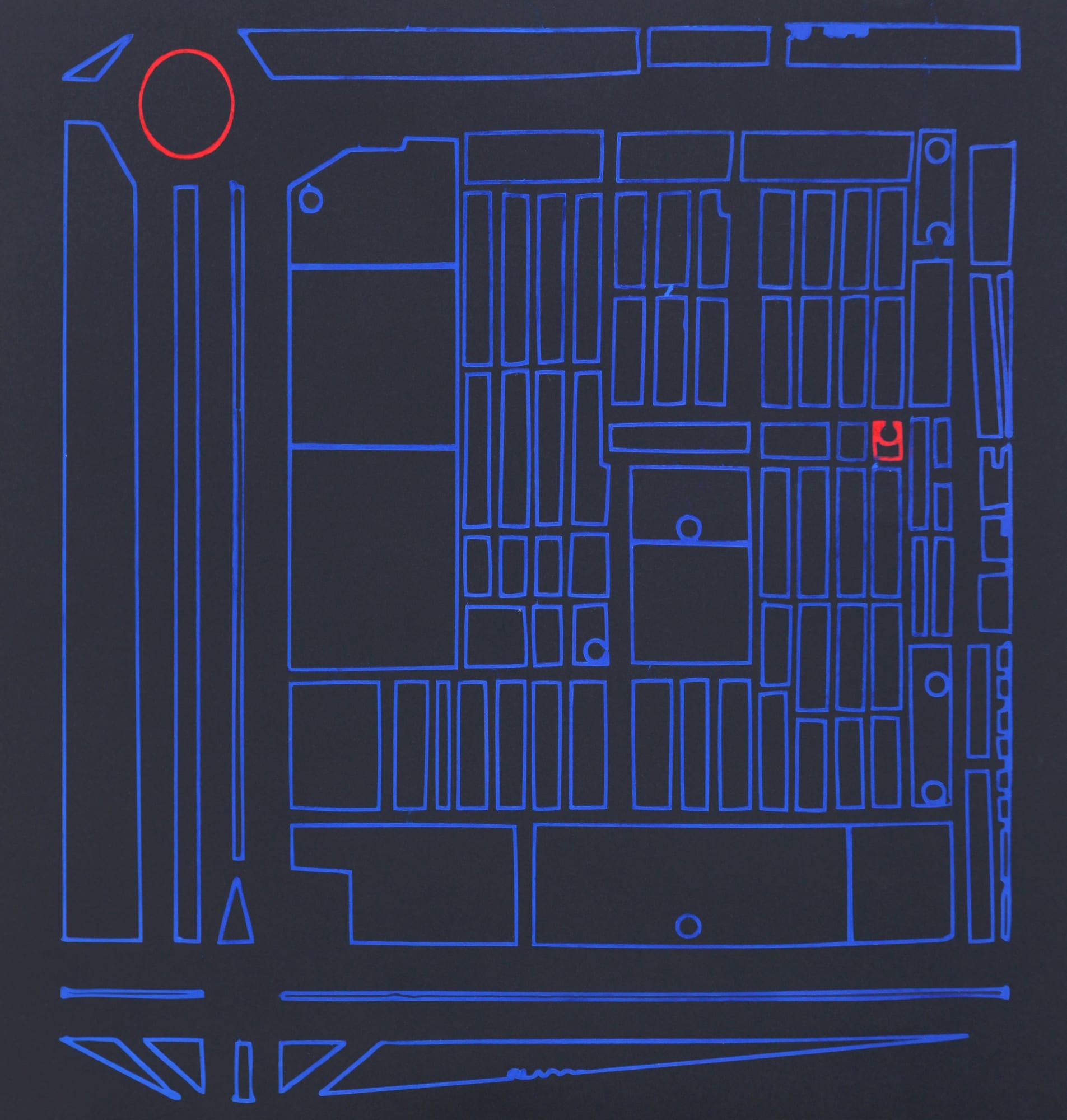 Muhammad Zeeshan Serving with White Gloves (series - 3) , 2019