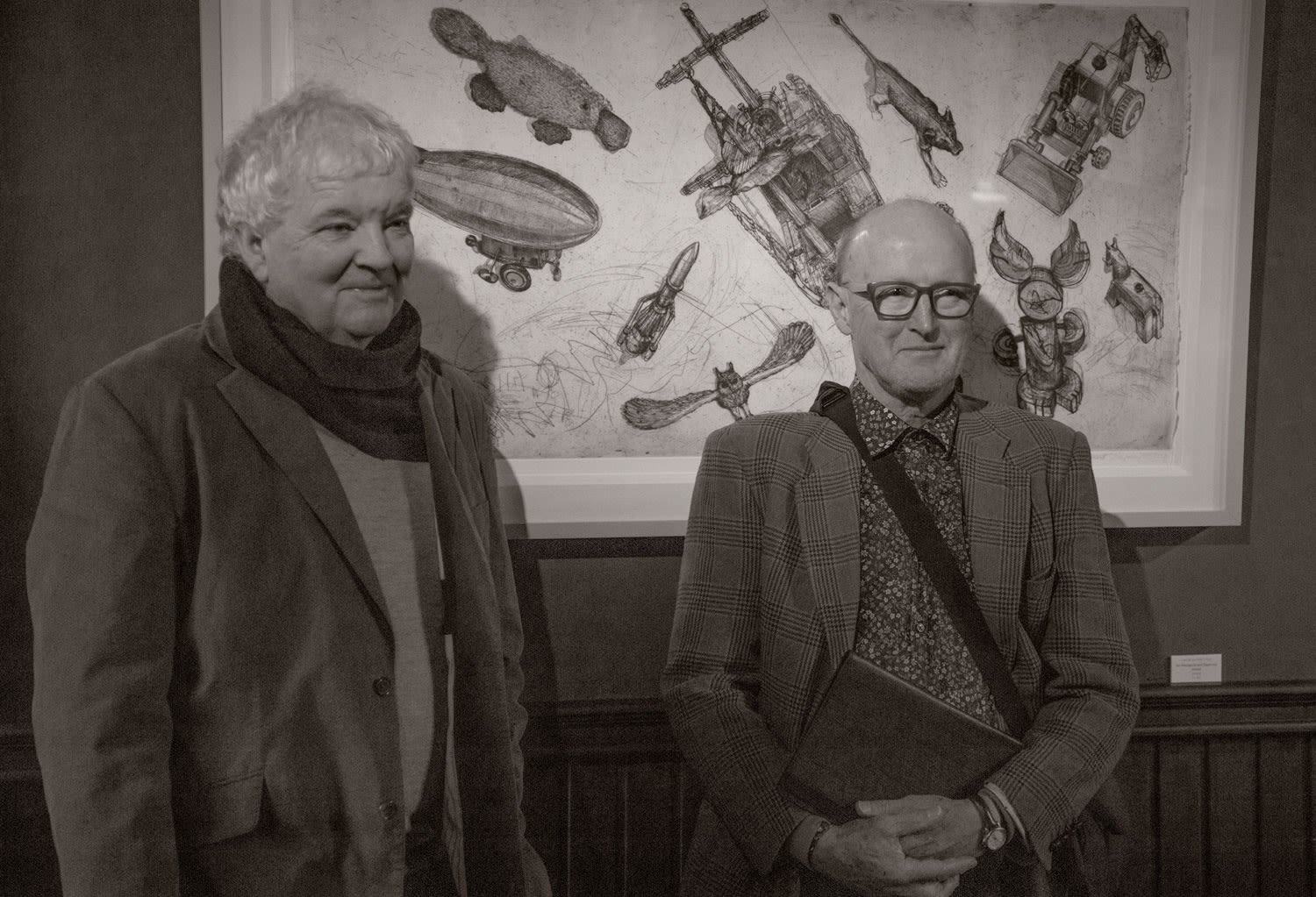 Ian Westacott and Raymond Arnold, March 2020