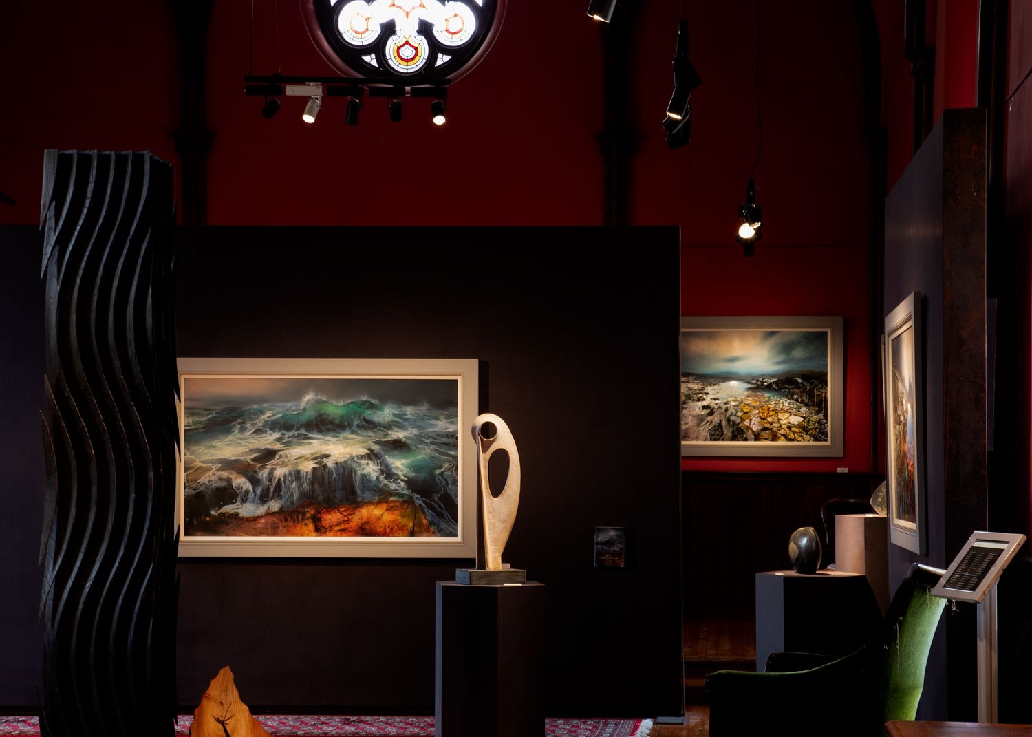 Storm Wave and Heading Home | Beth Robertson Fiddes | Kilmorack Gallery October 2020