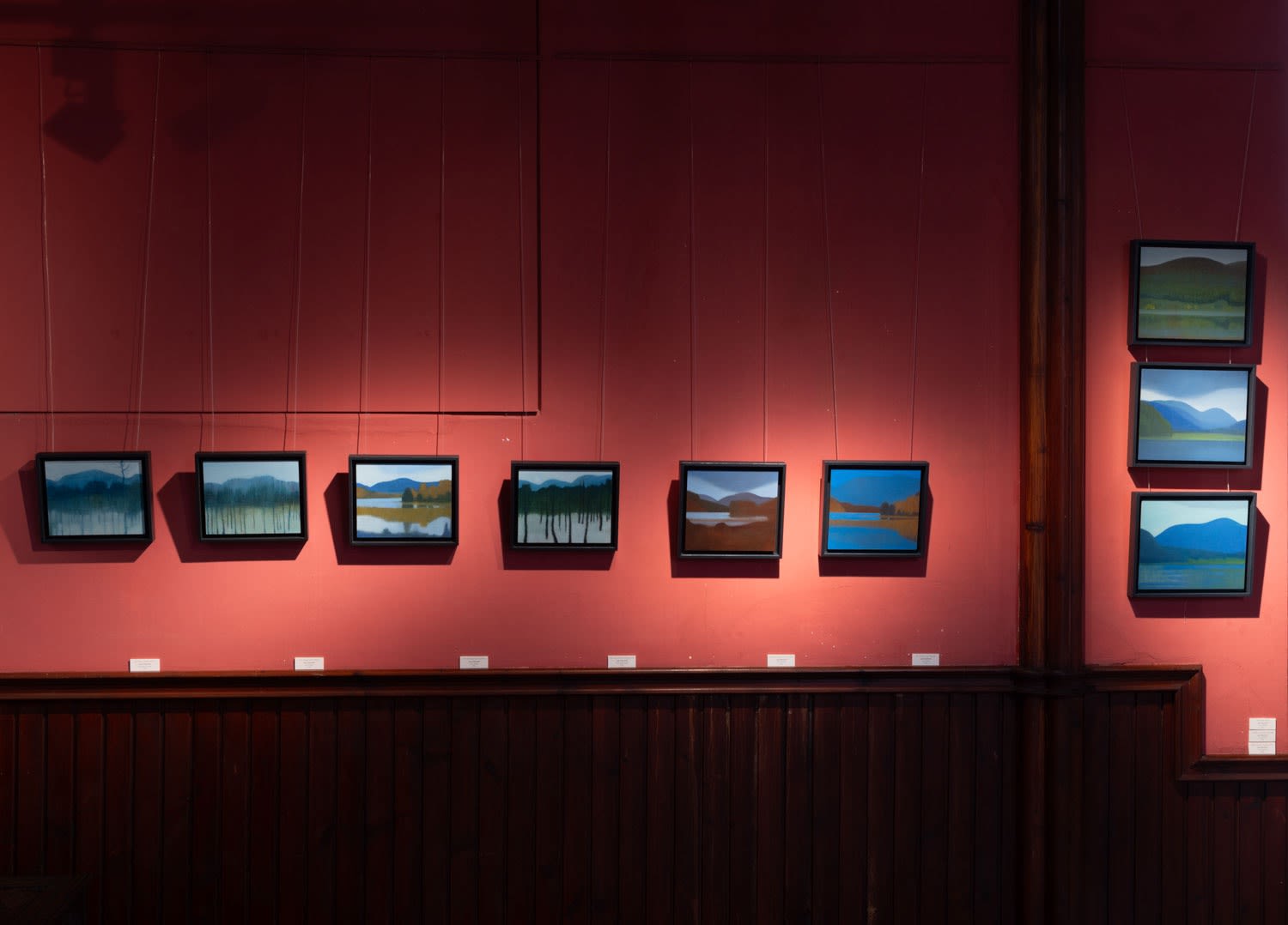 Jane MacNeill small paintings, June 2025