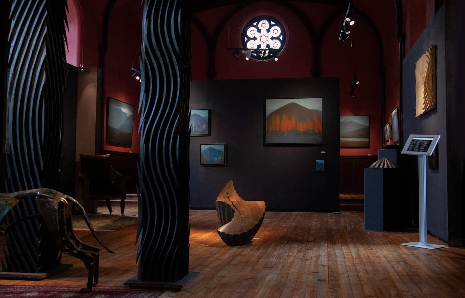 Jane MacNeill and Duke Christie, showing work in August 2020