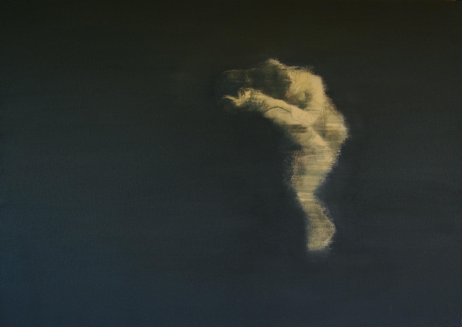 ANTHONY SCULLION | Leaving | oil on canvas 76 x 102cm