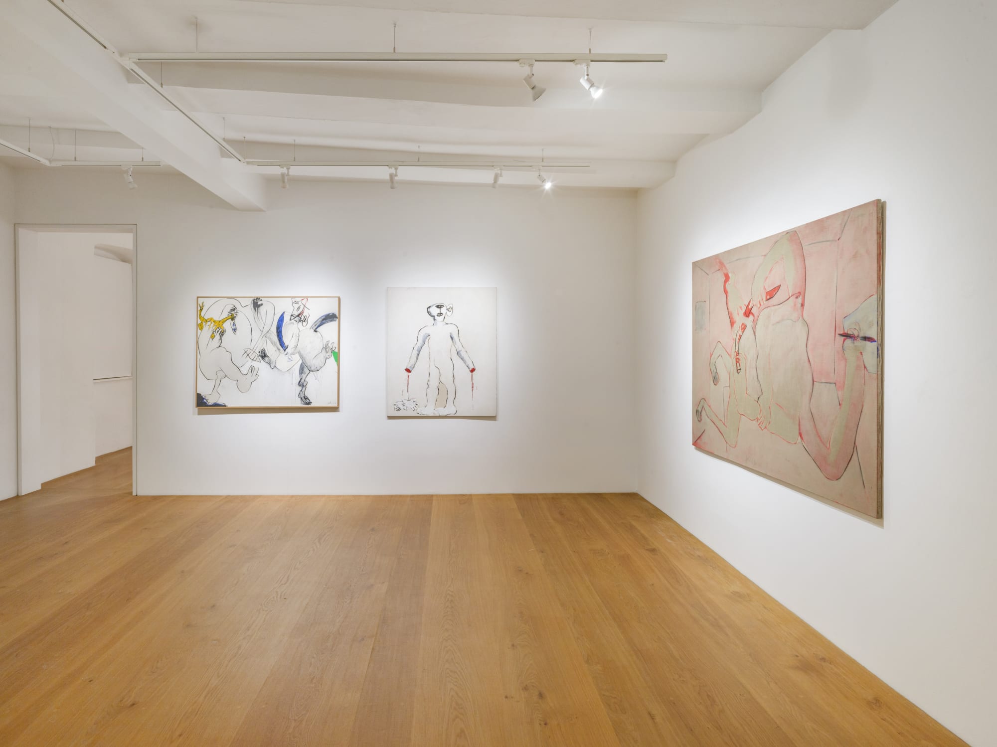 GALLI exhibition view, Galli: Seht Zu, Wie Ihr Zurechtkommt / See How You Get On, Kunstmuseum Schloss Derneburg, 2023