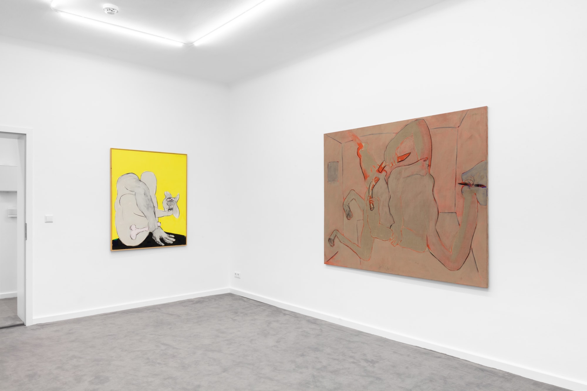 GALLI exhibition view, Absage ans Paradies, brunand brunand, Berlin, 2021