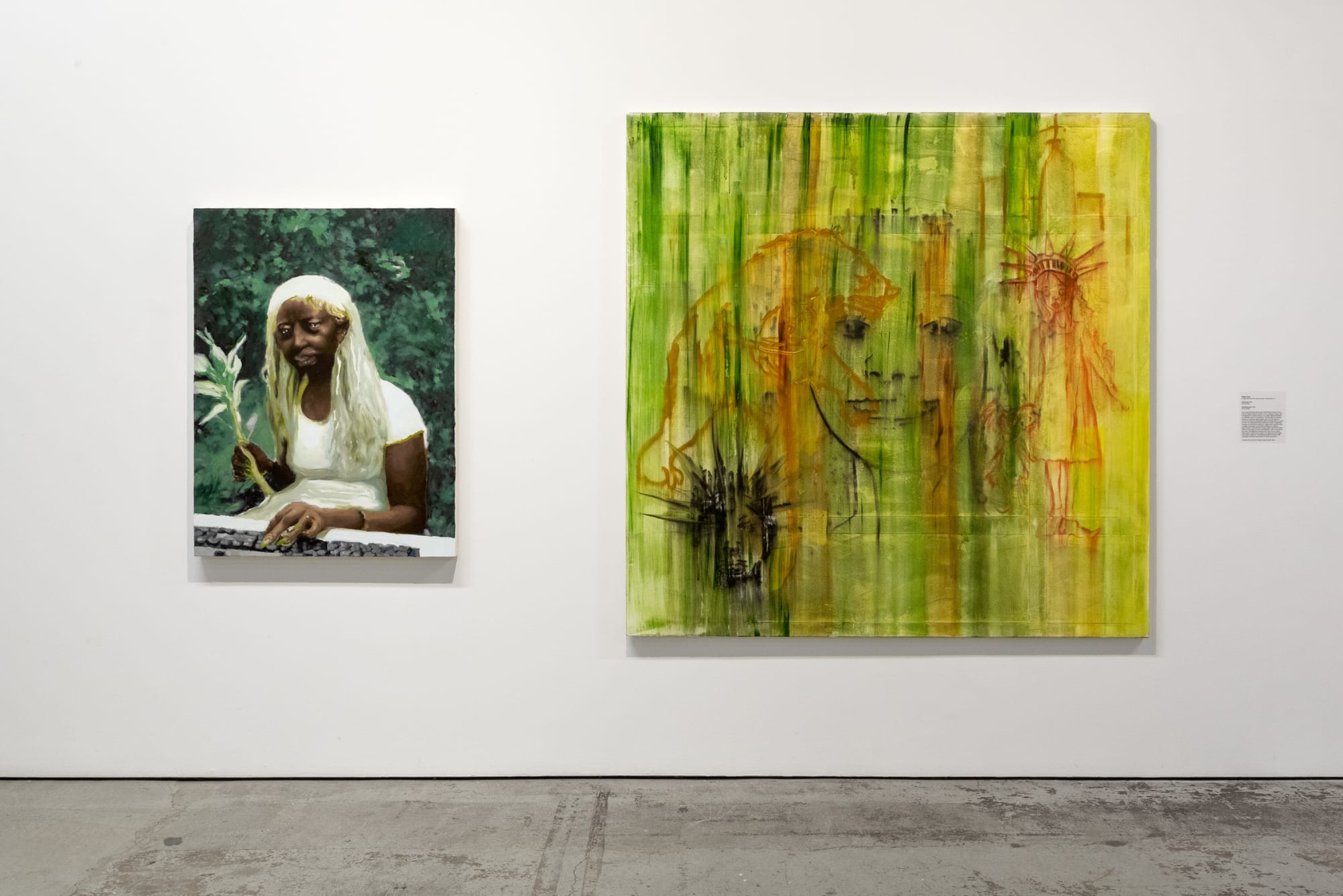 TAÍNA CRUZ exhibition view, code Switch: Distributing Blackness, Reprogramming Internet Art, Museum of Contemporary Art Detroit, 2025