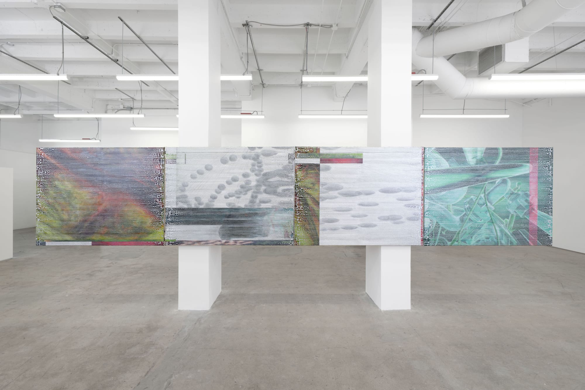 BRETT GINSBURG exhibition view, Cadence, Matthew Brown, Los Angeles, 2024