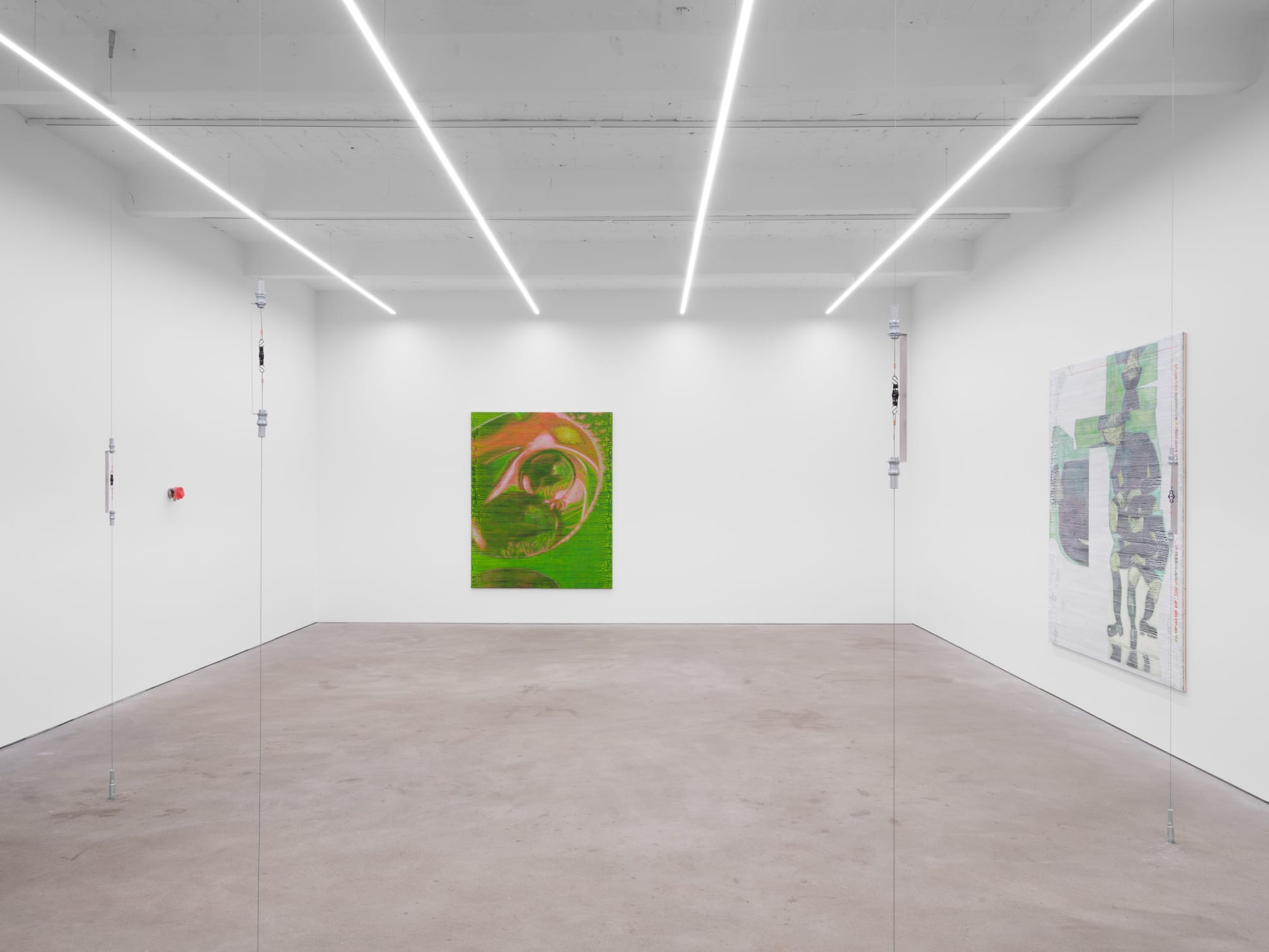 BRETT GINSBURG exhibition view, Wind, Water, Wood, Kraupa–Tuskany Zeidler, Berlin, 2023