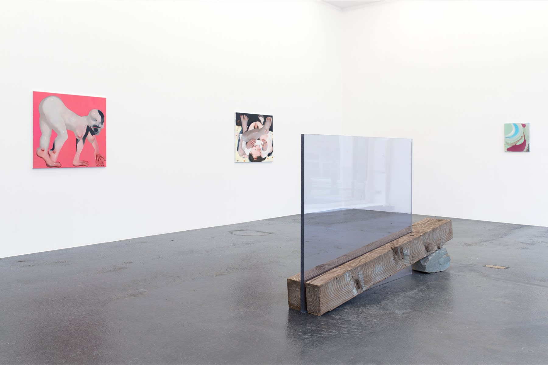 AMBERA WELLMANN exhibition view, Above the Treeline, Office Baroque, Brussels, 2018