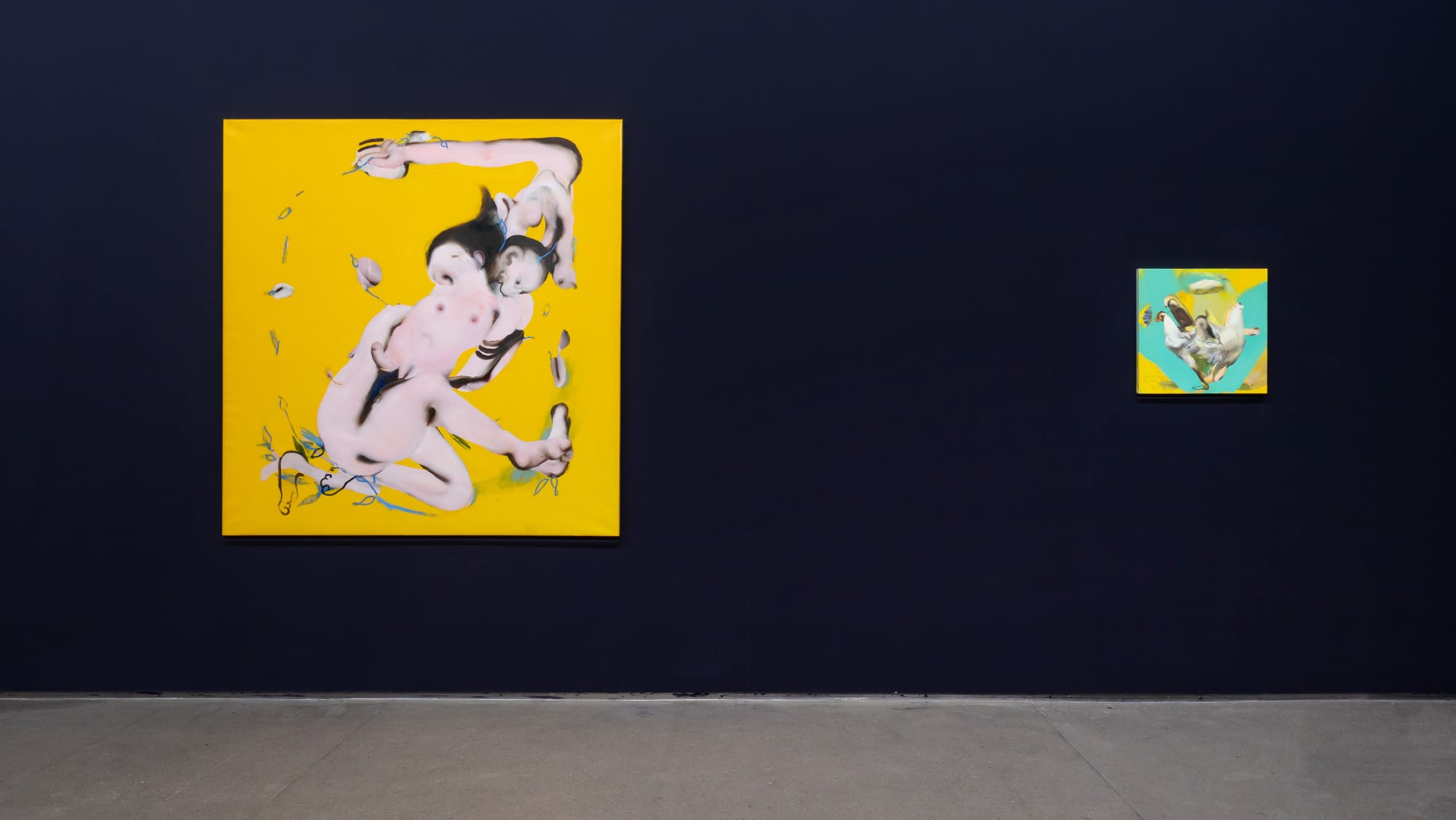 AMBERA WELLMANN exhibition view, Pond Society, Shanghai, 2021