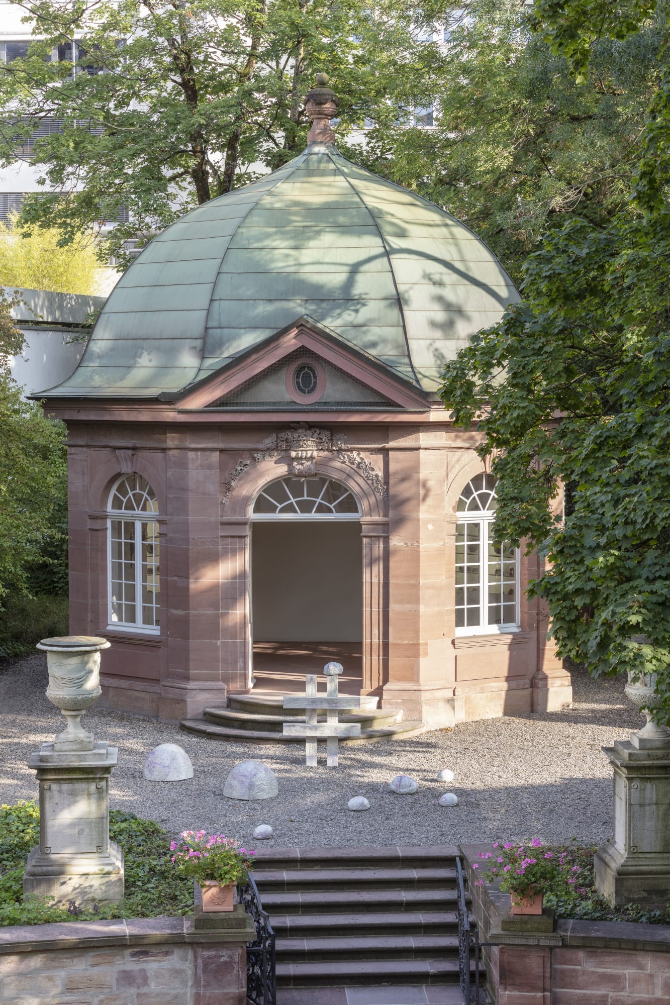 GUAN XIAO exhibition view, Art Basel Parcours, Basel, 2021