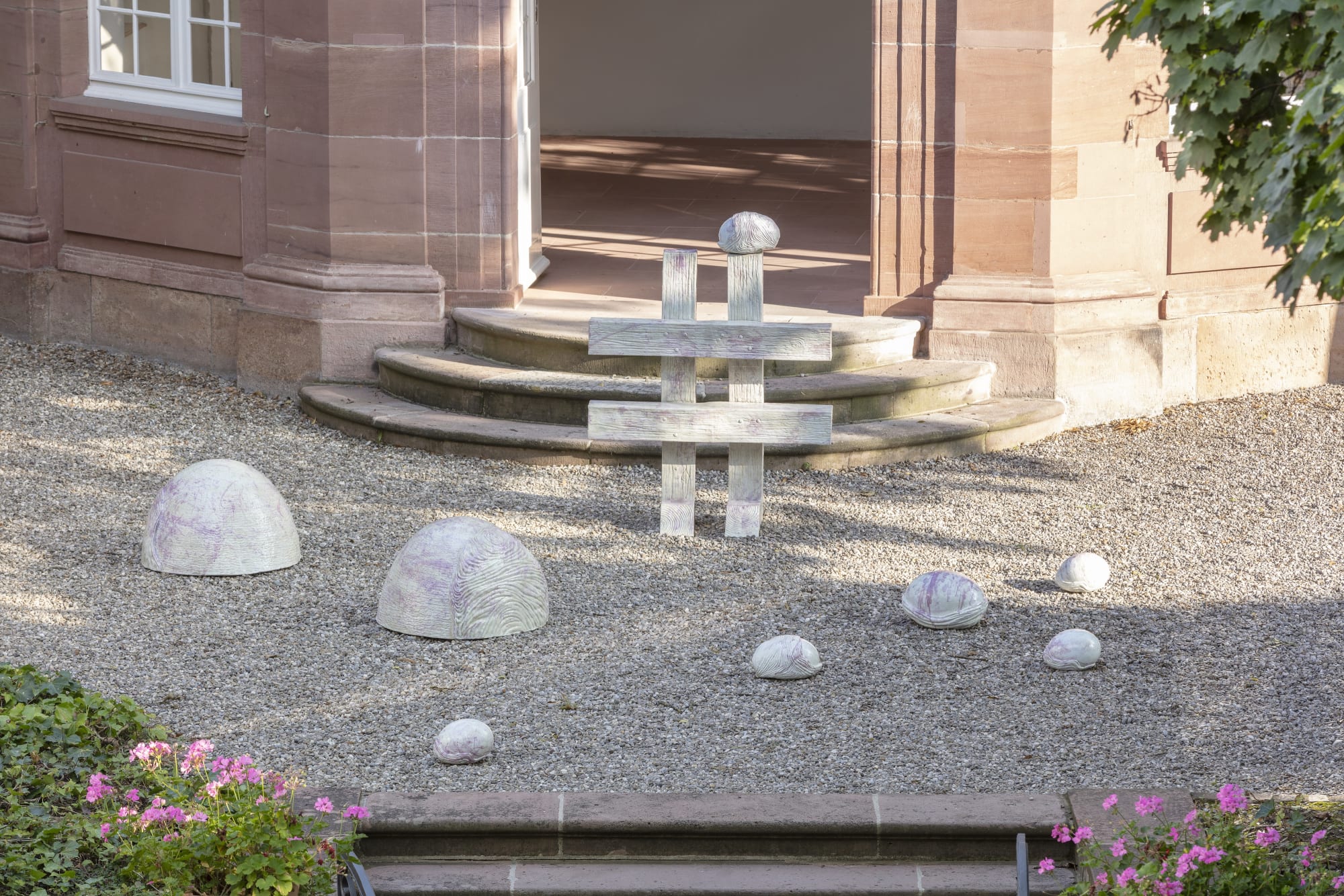 GUAN XIAO exhibition view, Art Basel Parcours, Basel, 2021