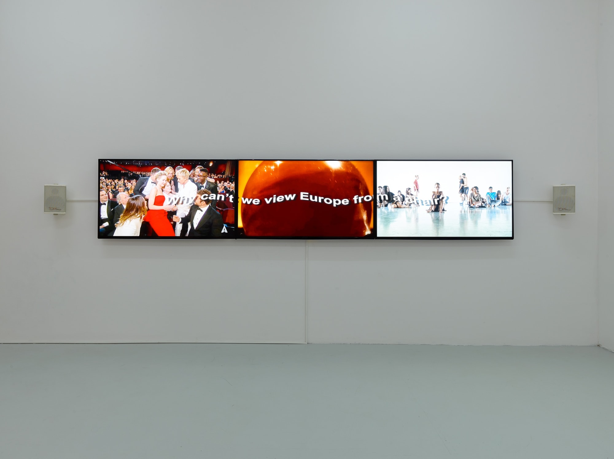 GUAN XIAO exhibition view, Jaguars and Electric Eels, Julia Stoschek Collection, Berlin 2017