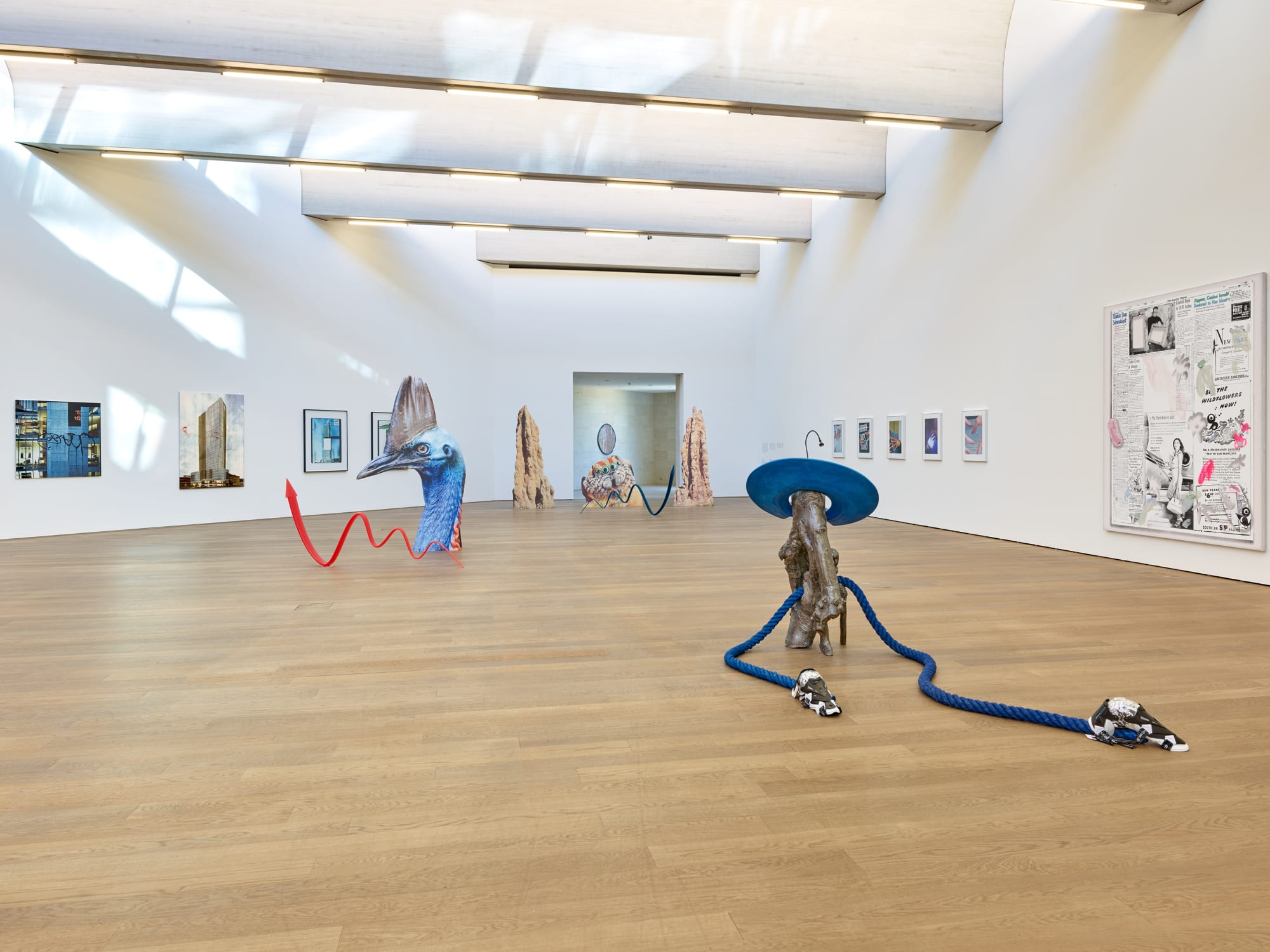 GUAN XIAO exhibition view, Post-Capital: Art and the Economics of the Digital Age, MUDAM, Luxembourg, 2021