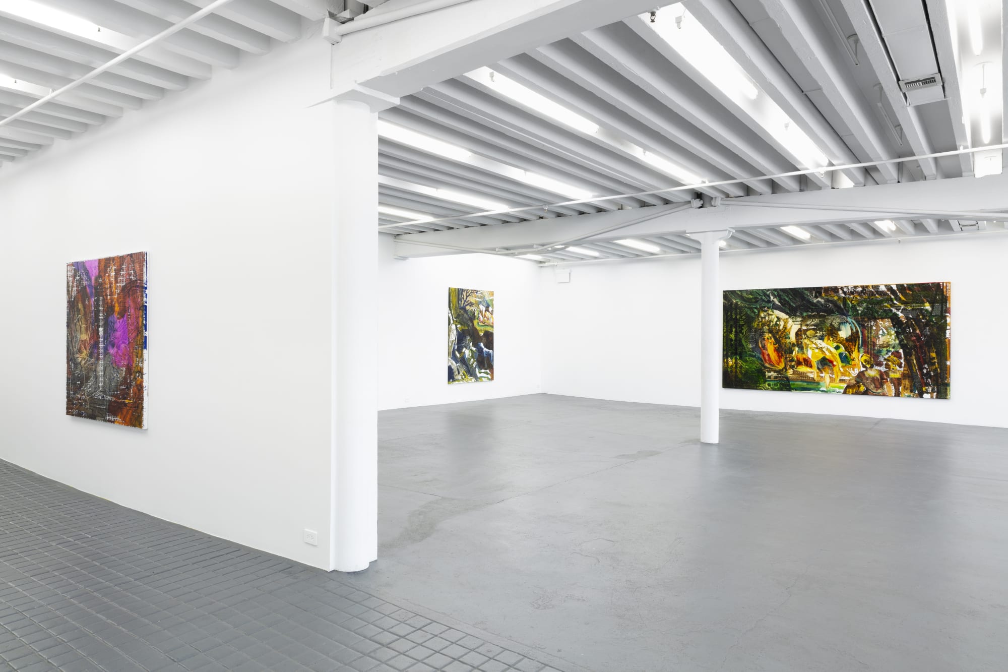 ALEX CARVER exhibition view, Engineer Sacrifice, Miguel Abreu Gallery, New York, 2022