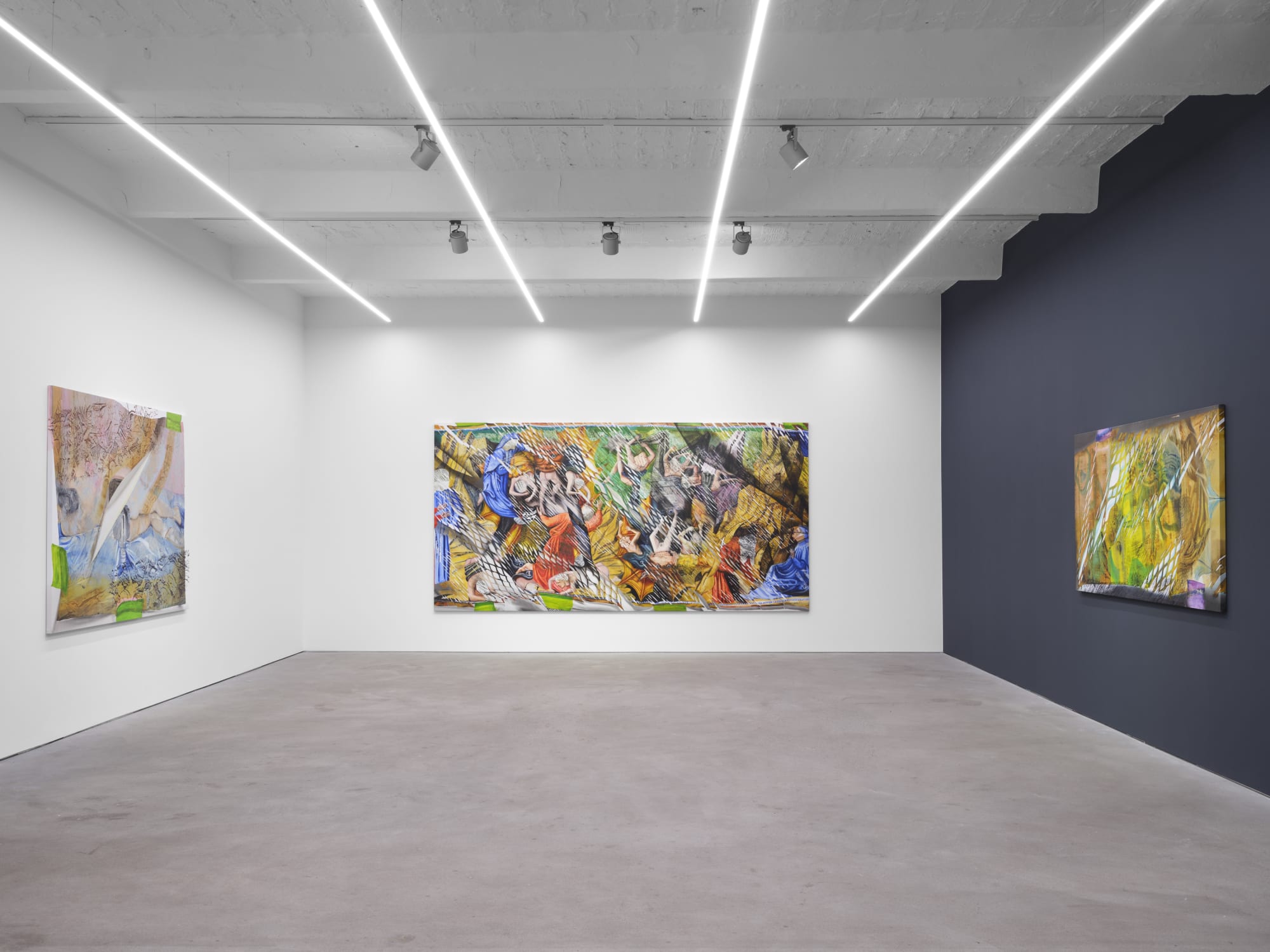 ALEX CARVER exhibition view, Expanded Skin, Kraupa–Tuskany Zeidler, Berlin, 2024