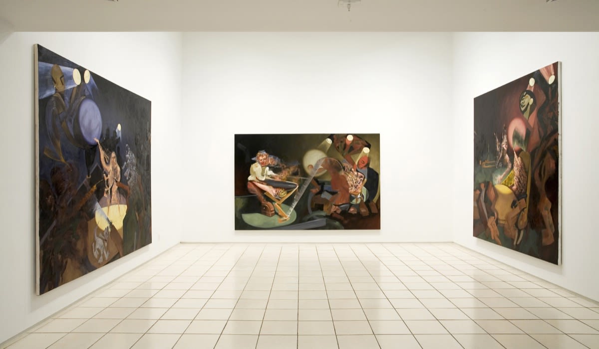 PIETER SCHOOLWERTH exhibition view, Miguel Abreu Gallery, New York, 2008