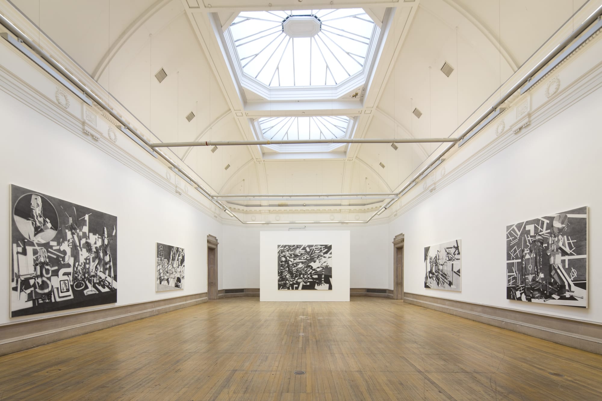 AVERY SINGER exhibition view, 6th Glasgow International Festival of Art, Glasgow, Scotland, 2014