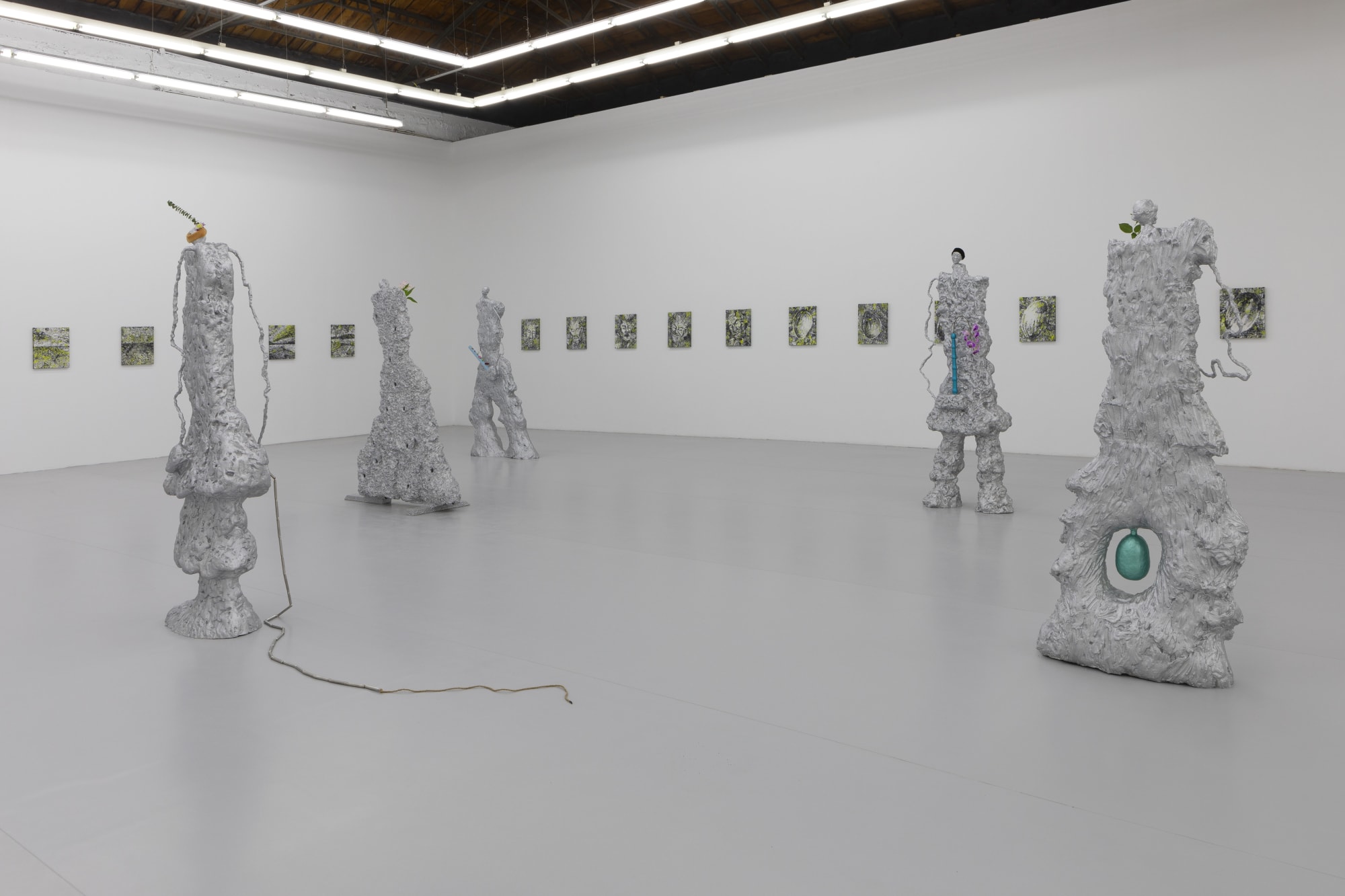 YU HONGLEI exhibition view, Yu Honglei: 1,7I6[ ][ ][ ][ ][ ][ ], Antenna Space, Shanghai, 2019