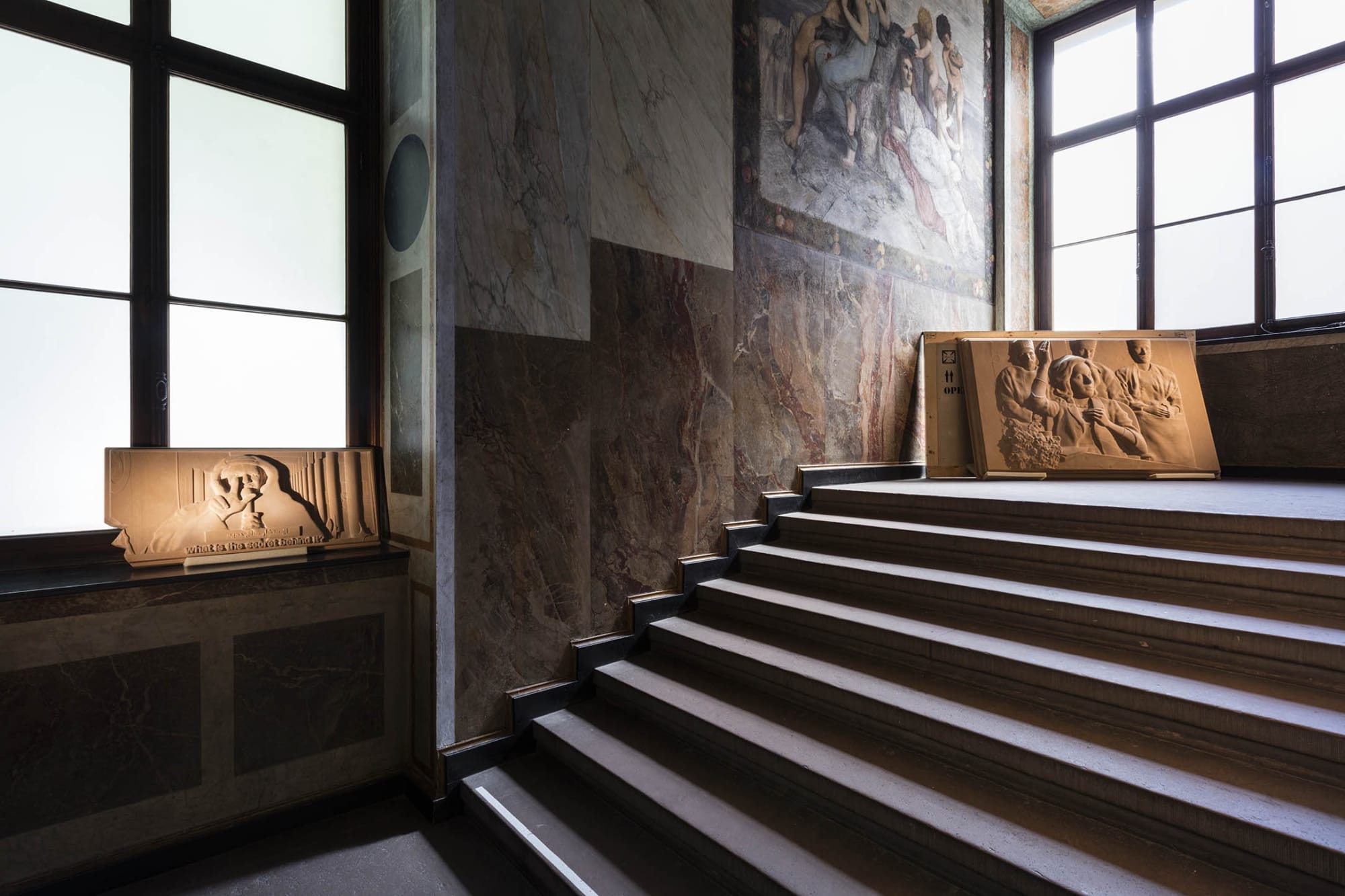 GCC exhibition view, Belief in the Power of Believe, Museum of Natural History, Art Basel Parcours, 2017