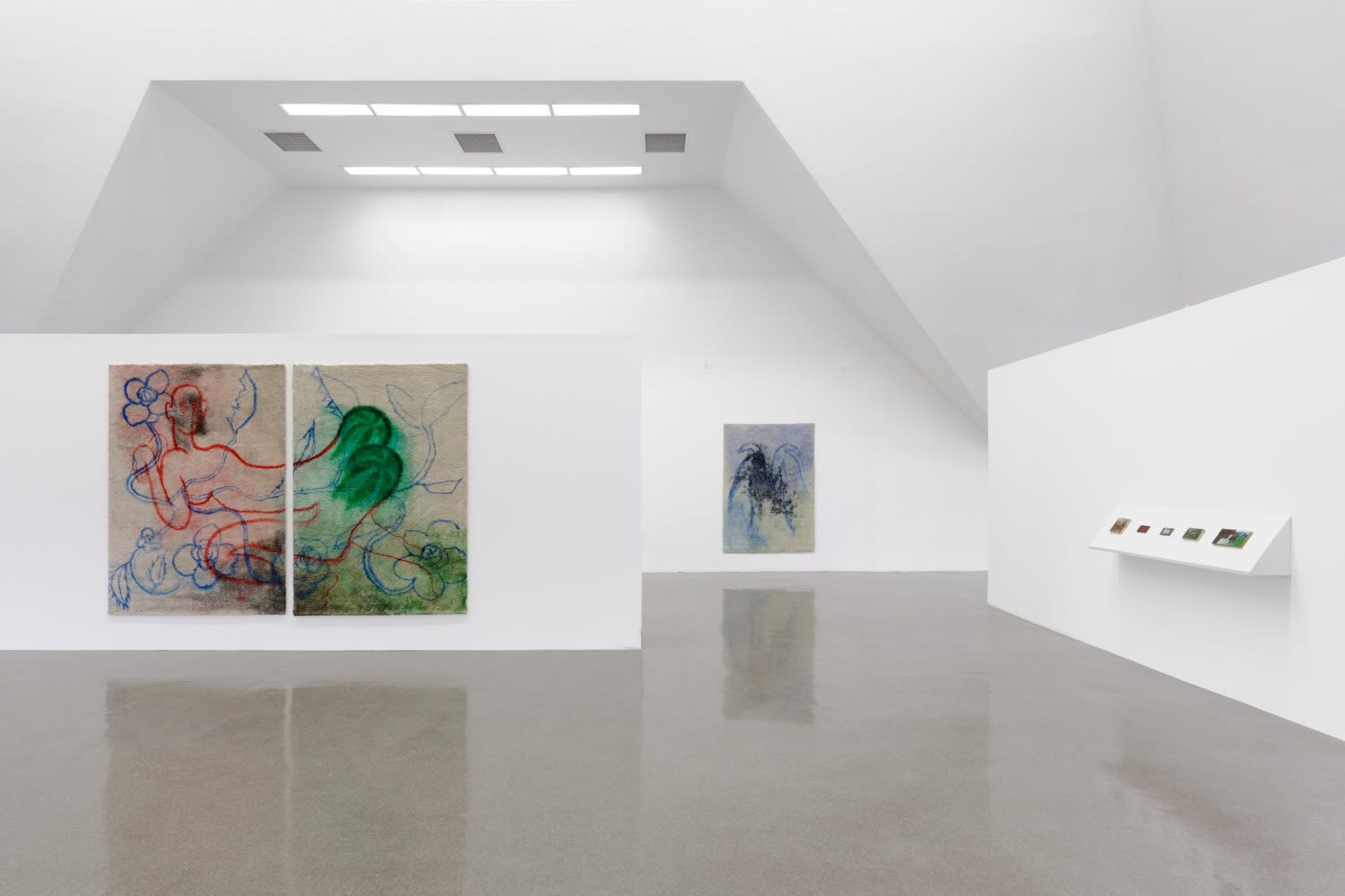 BROOK HSU exhibition view, Let Me Consider it From Here, The Renaissance Society, Chicago, 2019