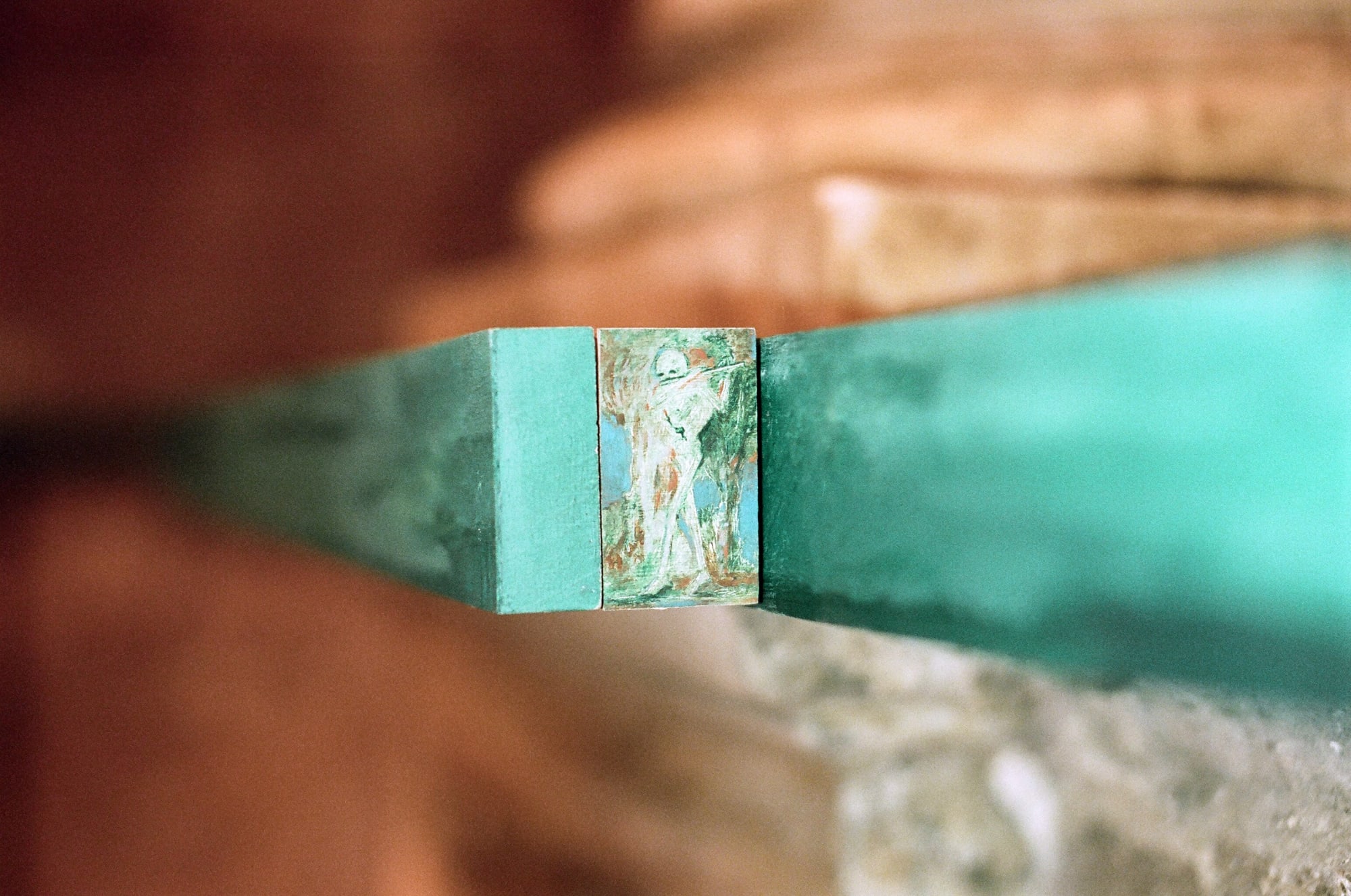 BROOK HSU installation view, Sant'Andrea de Scaphis, Rome, 2023 Photo: Alessandro Cicoria and Valeria Giampietro