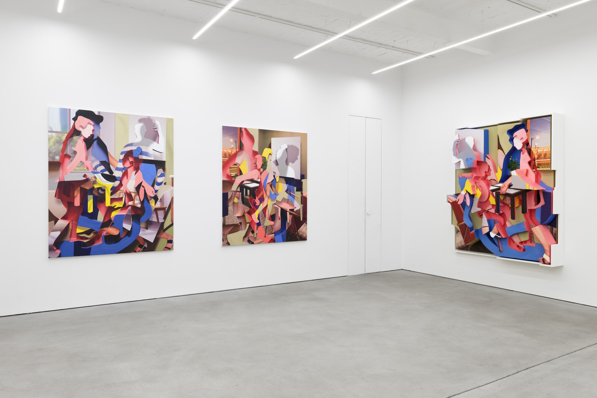 PIETER SCHOOLWERTH exhibition view, Kraupa-Tuskany Zeidler, Berlin, 2019