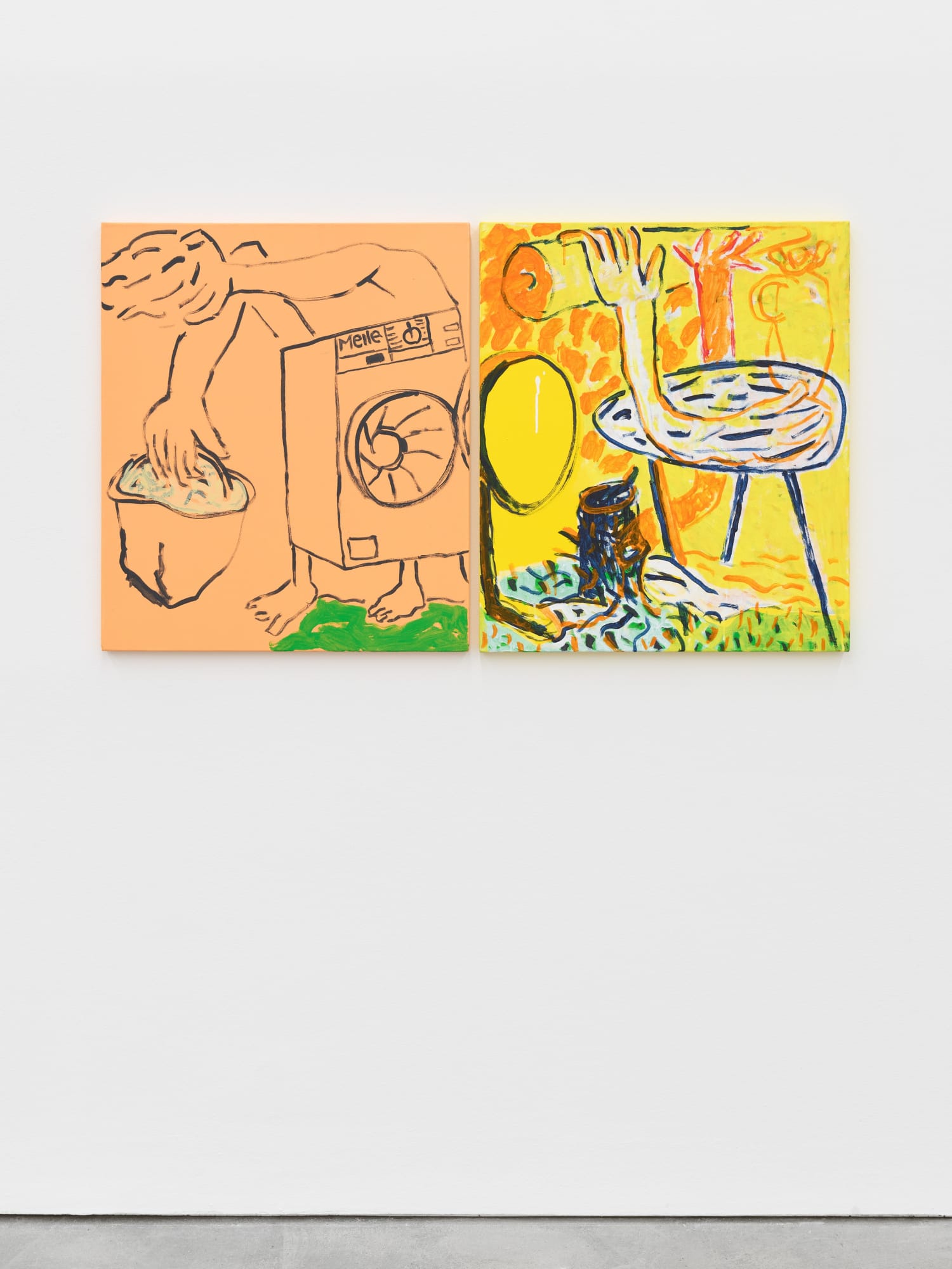 wer bis drei zählen kann, kann gerettet werden, exhibition view, Kraupa-Tuskany Zeidler, Berlin, 2022