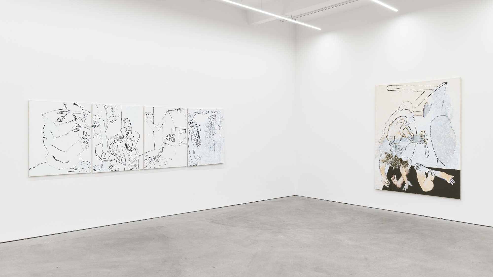 wer bis drei zählen kann, kann gerettet werden, exhibition view, Kraupa-Tuskany Zeidler, Berlin, 2022