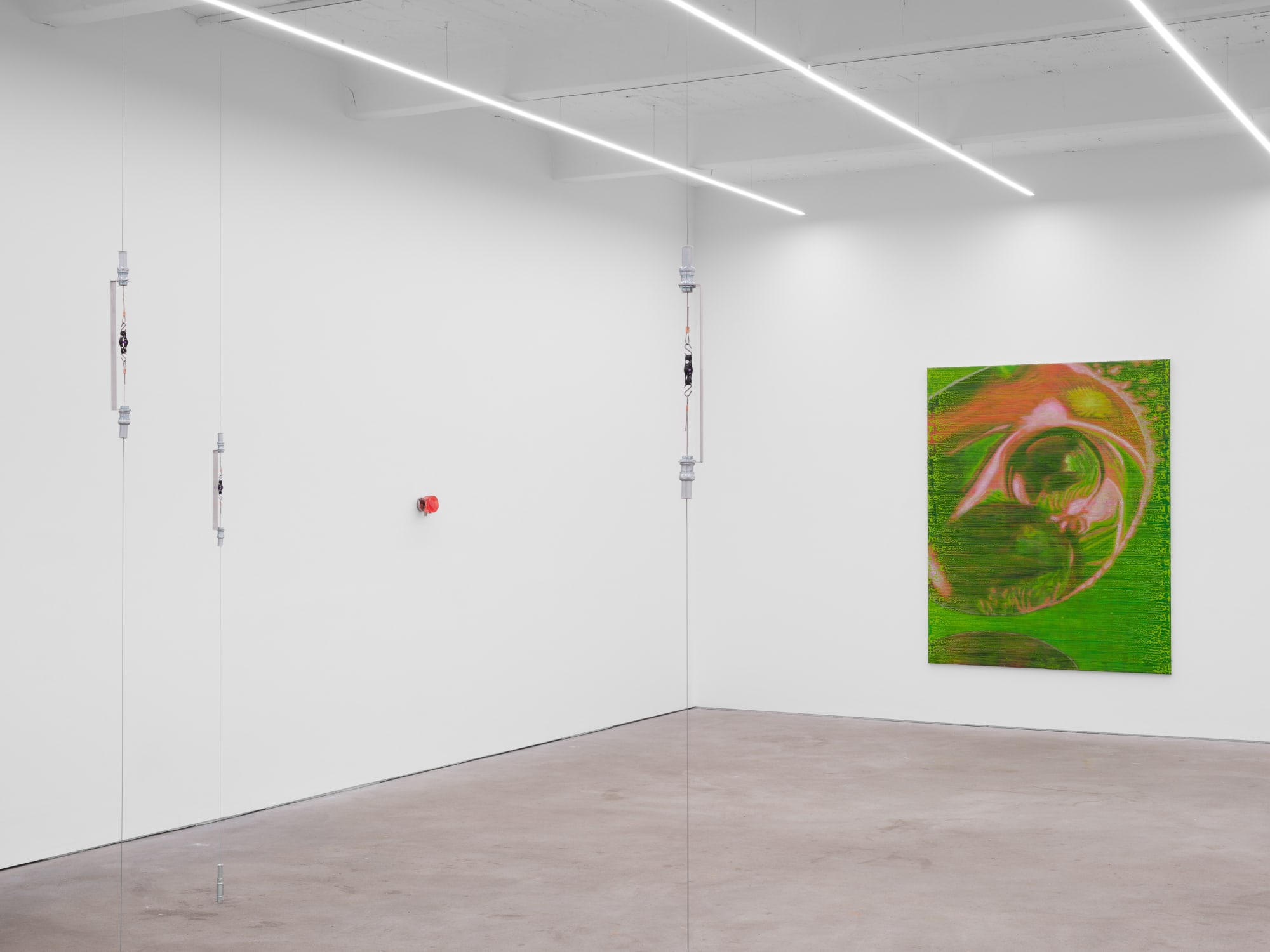 Wind, Water, Wood, exhibition view, Kraupa–Tuskany Zeidler, Berlin, 2023