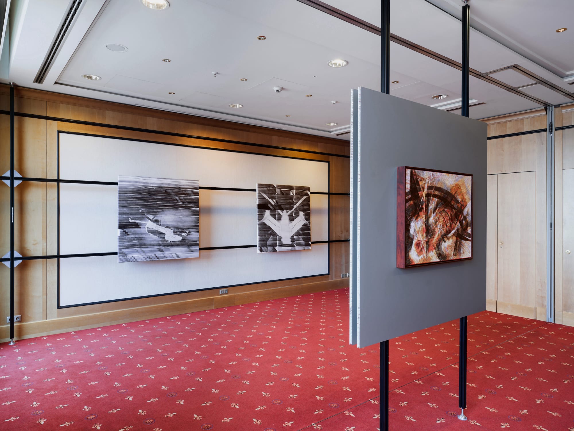 Forces of the Unknown, exhibition view, presented by Kraupa-Tuskany Zeidler, JW Marriott Hotel Berlin, Salon 12–13, 2025